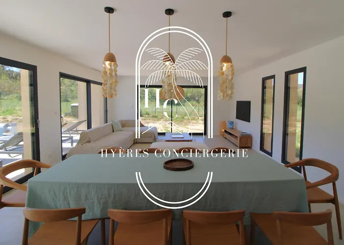 Villa Moderne Giens Proche Piscine Climatisation Wifi By Hc