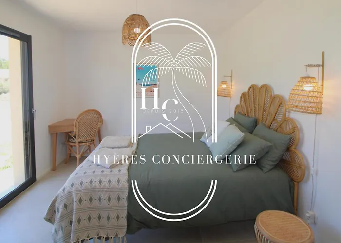 Βίλα Moderne Giens Proche Piscine Climatisation Wifi By Hc Ιέρ